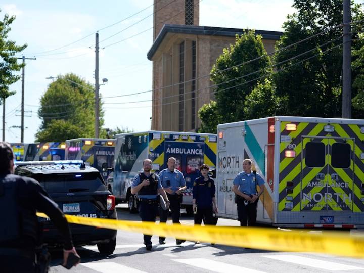 2 children are dead, 17 people injured in Minneapolis school shooting