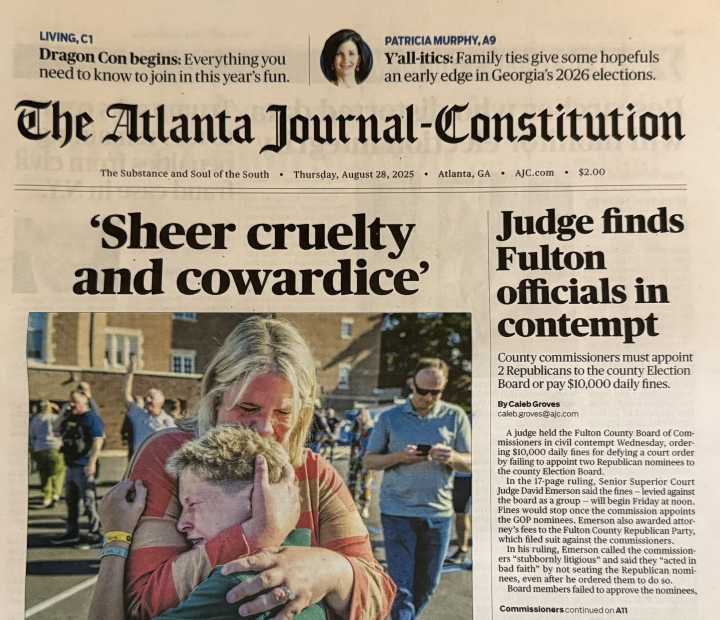 Goodbye print: AJC will cease printing the newspaper by 2026
