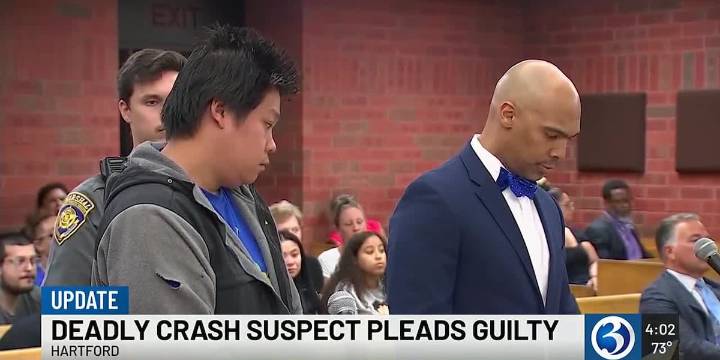 Hartford man pleads guilty in crash that killed construction worker