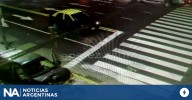 Choque entre dos camionetas en Parque Patricios