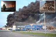 Russian missiles hit US-owned factory in Ukraine