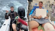 Florida spearfisherman survives bull shark bite, plans to return to water