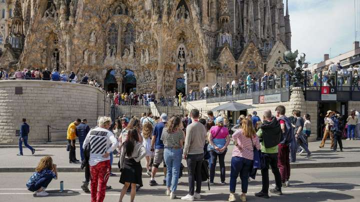 Una británica se cobra su "venganza" compartiendo imágenes de Barcelona "vacía" tras "meses de protestas contra el turismo