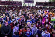 Más de 30 mil personas festejaron el Día del Niño en el Palacio de los Deportes en el Parque 9 de Julio