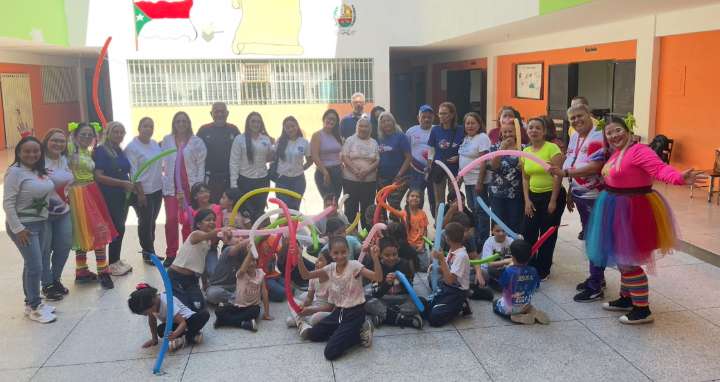 Niños y niñas de La Candelaria se divierten con Plan “Agosto de Escuelas Abiertas”
