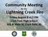 Lightning Creek Fire burning 2,461 acres, still at 0% containment