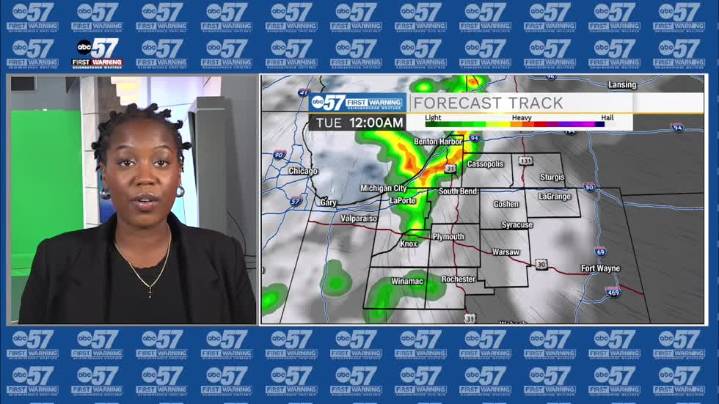 A bit of relief overnight, Storms chances return Monday Night