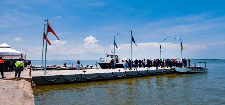 Inauguran Terminal Lacustre Nigale en Zulia