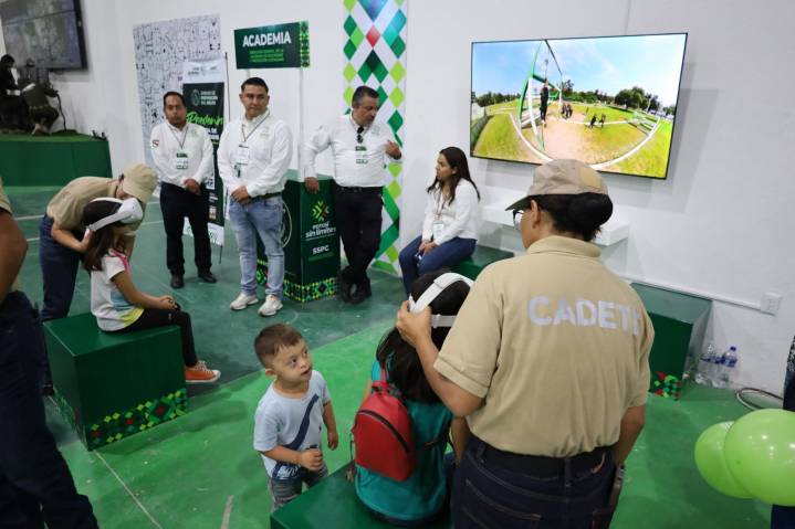 CONTINÚAN LAS ACTIVIDADES DE LA SECRETARÍA DE SEGURIDAD ESTATAL EN FENAPO 2025