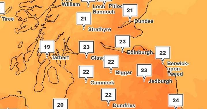 Verdict on whether Scotland will feel heatwave set to grip UK in 33C scorcher