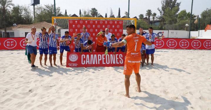 Supercopa de España de fútbol playa: EnPie Málaga, campeón