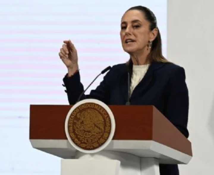 Sheinbaum niega drones de la CIA en México e invoca el Himno Nacional (Video)