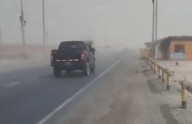 Fuerte tormenta de arena paraliza actividades en Pisco y Paracas