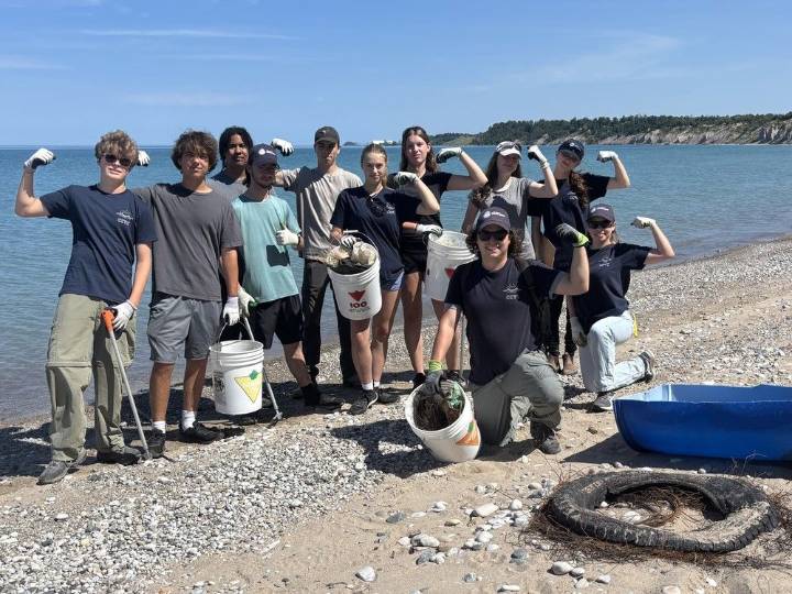 Coastal Conservation Youth Corps cleans up the environment