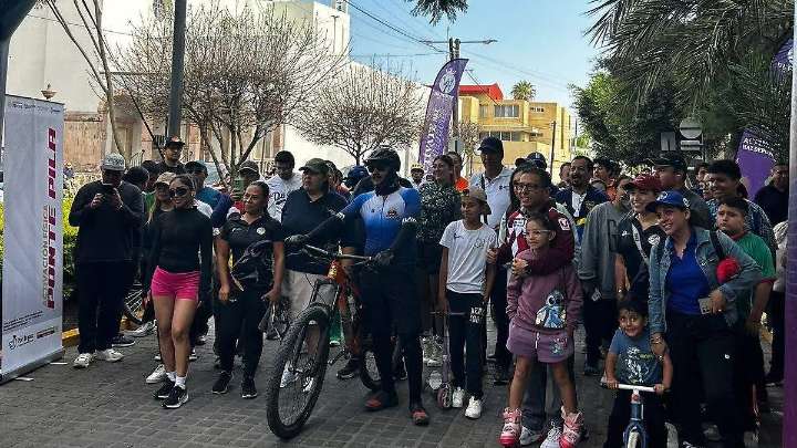 Celaya pedalea y corre por la paz y contra las adicciones
