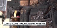 Council Bluffs family begins to rebuild after house fire