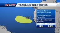 NHC monitoring disturbance off Africa's coast