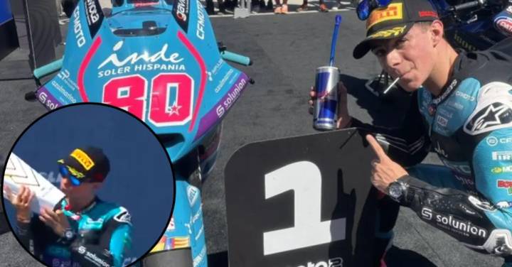 ¡Histórico! David Alonso logra su primer triunfo en Moto2; así fue su victoria en el GP de Hungría