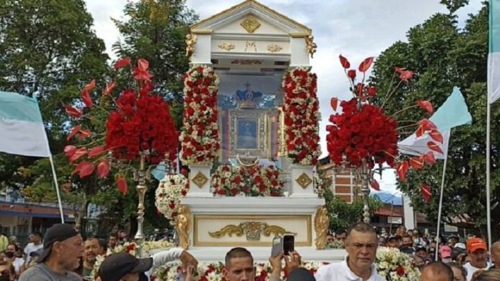 Celebran los 425 años de la Virgen de la Consolación de Táriba
