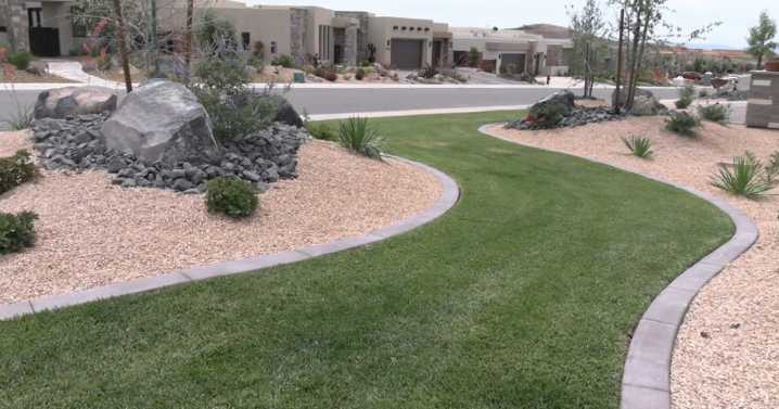 St. George residents replace lawns with water