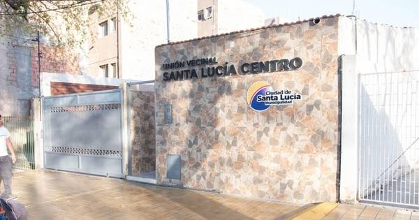 Obras en Santa Lucía: remodelaron el salón de la Unión Vecinal Zona Centro