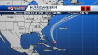 Hurricane Erin: Maps, spaghetti models
