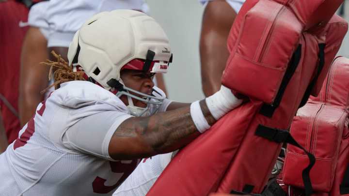 Tim Keenan III out with ankle injury for Alabama football