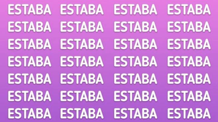 Pon a prueba tu velocidad mental al encontrar la palabra ESPADA en menos de 5 segundos