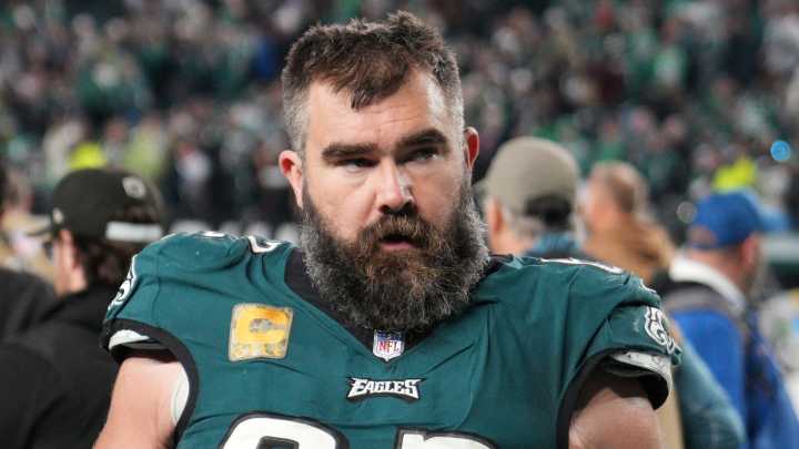 Jason Kelce unveils dramatic new body transformation with NFL legend ripped after shredding weight in retirement