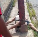 Murió el motorizado que chocó contra un poste en Villa Manamo