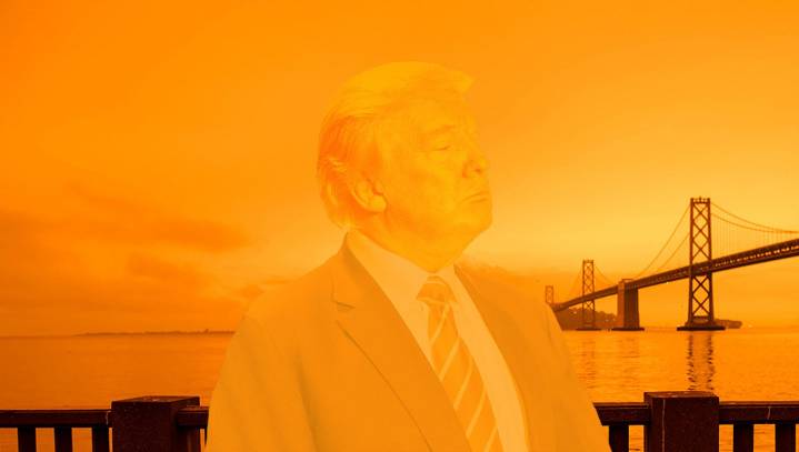 Oh No! The President Visited San Francisco And Now No One Can Find Him!