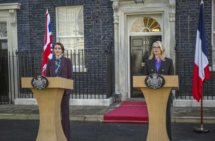 Playing politics gets dangerous for Julie Delpy and Suranne Jones in 'Hostage'