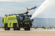 Las Vegas airport unveils state-of-the-art fire trucks — PHOTOS 