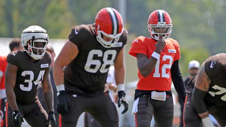 What will Shedeur Sanders do at Browns training camp on Aug. 4?