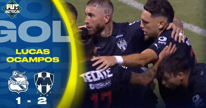 Gol de Lucas Ocampos : Puebla 1-2 Moneterrey | Jornada 7 