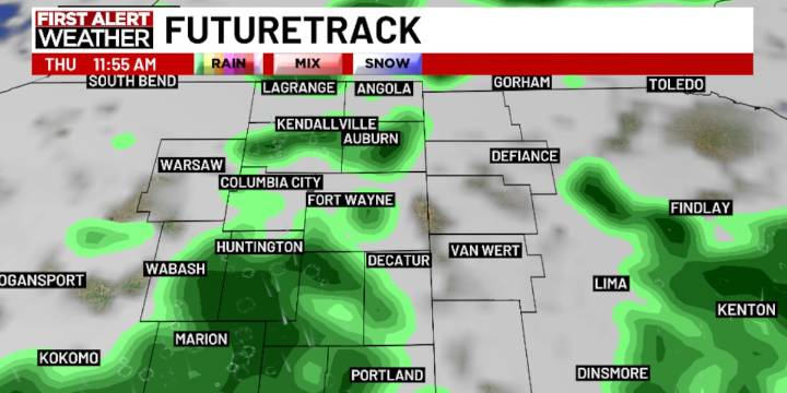 First Alert Forecast: Rain moves in overnight