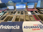 Descubren contrabando de celulares robados rumbo a Haití en puerto de Valparaíso