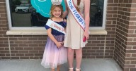 Little Misses attend area ribbon cuttings, deliver supplies