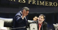 A golpes terminan ‘Alito’ Moreno y Fernández Noroña cierre de sesión en el Senado