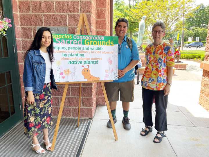 Programa de conservación ambiental ayuda a congregaciones locales a crear jardines sostenibles con plantas nativas