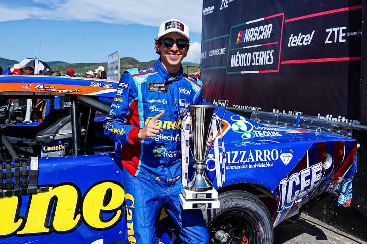 Max Gutiérrez toma el liderato de nascar México Series tras la primera fecha de Playoffs
