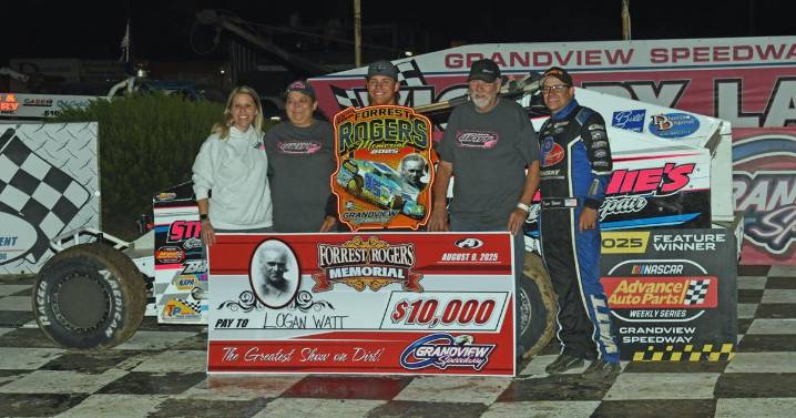 Logan Watt Tops 55th Forrest Rogers Memorial at Grandview Speedway