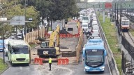 Calzada Zaragoza: socavón convierte la entrada a CDMX en estacionamiento / La Silla Rota