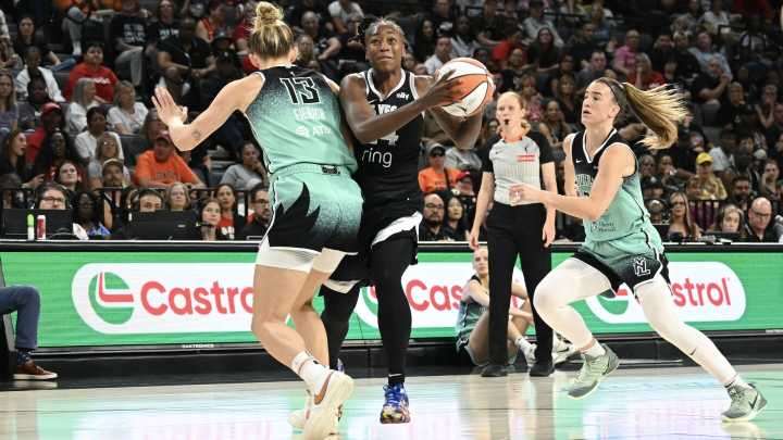 Jewell Loyd scores 21 off the bench as Aces beat Liberty 83