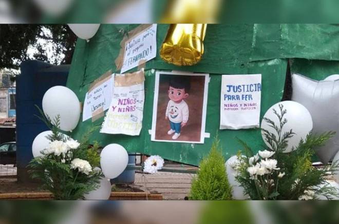 Fernandito, niño de 5 años asesinado en #Edoméx, ya es velado en su casa