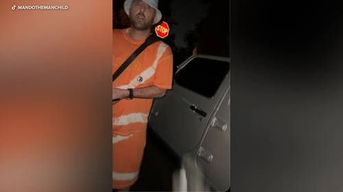 Vecinos frustrados en Studio City confrontan a presunto ladrón de correo, según video