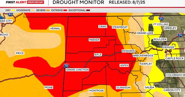 Drought conditions worsen across Colorado as wildfire threat grows