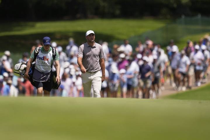 Scheffler turns to fill-in when caddie Ted Scott leaves for family emergency – Winnipeg Free Press