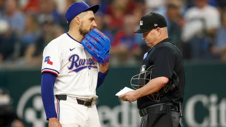 Texas Rangers starter Nathan Eovaldi likely done for season with rotator cuff strain