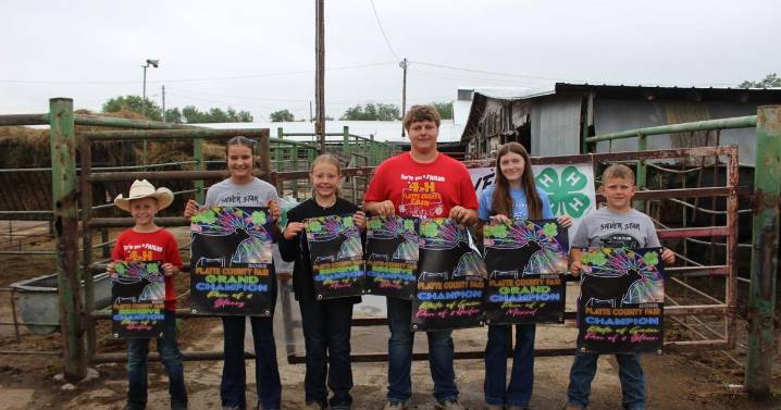 2025 Platte County Fair Pen of 3 champions
